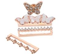 COHEALI Silicone Watch Strap Charms, Tiny Decorative Metal Rings, Universal Smartwatch Band Accessories, Set of 8, Suitable for Silicone Bands and Daily Wear