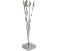 COHEALI Silver 8-Branch Photo Holder Tree with Clips Desktop Note Memo Clip Stand for Home Office Card Picture Display