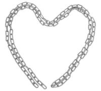 COHEALI Silver Parking and Control and Crowd Control for Parking Lots for Lots Crowd Abs Plastic Chain Barrier with Safety Chain Links Labour-saving Protection Solution