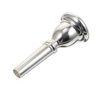 COHEALI Silver Plated Euphonium Mouthpiece and Beautiful Appearance Replacement with Copper Material Sturdy Euphonium Accessory for Beginners Suitable for Concerts and Outdoor Dinners