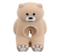 COHEALI Smartwatch Charging Dock Stand with Non-slip Silicone Bear Design, Versatile Use for Bedroom Nightstand or Home, Compatible Watch Charger Holder for Desktop Display