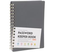 COHEALI Spiral Password Organizer Password Notebook A6 Size Efficient Organization Alphabetical Tabs Sleek Stylish Design for Home Office Use