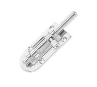 COHEALI Stainless Steel Barrel Bolt Latch Slide Latch Door Lock for Home and Bathroom Use Multipurpose Smooth Surface Door Sturdy Silver Finish