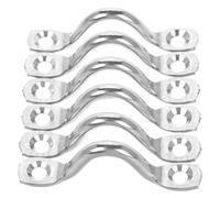 COHEALI Stainless Steel Boat Handles Marine Deck Hardware 10pcs Sturdy Kayak Repair Kit with Precision Production, Silver for Cruise Ships and Fishing Boats for Boating and Sailing