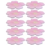 COHEALI Sticky Memo Pads Smooth Writing Paper Notes Pink Cherry Blossom 10pcs Realistic Design Cute Adhesive Reminder Notes for Office and School for Students