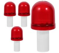 COHEALI Traffic Cone Warning Lights 4-Pack High-Frequency Flashing Portable Emergency Safety Light for Parking and Traffic Management