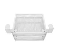 COHEALI Under Desk Drawer Organizer 2-Layer Metal Slide Out Storage Basket Clamp On No Drilling Hidden Desk Shelf for Home Office Workspace Cable Management