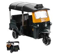 COHEALI Vintage Alloy Tricycle Model Retro Decoration Lightweight Classic Home Ornament for Adults and Collectors