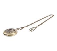 COHEALI Vintage Pocket Watch Compass for Outdoor Adventures, Multifunctional Zinc Alloy Hiking Compass with Antique Finish and Portable Design
