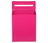 COHEALI Vintage Wall Mounted Mailbox Suggestion Box Large Capacity Iron Mail Holder for Office and Indoor Use with Retro Design and Versatile Wall Mountable Features