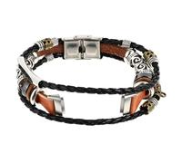 COHEALI Watch Ethnic Band Strap Compatible Vintage Beaded Replacement, Brown Style DIY Bracelet Wristband for Smartwatch Accessories Luxe Women’s