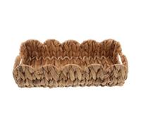 COHEALI Water Hyacinth Woven Basket with Handles, Handcrafted Gourd Shape Storage Bin for Quick Access and Versatile Organizing, for Living Room Coffee Tables and Home Decor