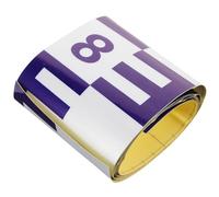 COHEALI Water Level Gauge Sticker 1m Scale Design Easy to Stick Blue Adhesive Film Depth Gauge for Boat Pool Lake Mark Water Levels