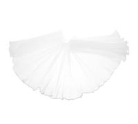 COHEALI White Pearl Wrinkled Wavy Net Yarn Tulle Ribbon Craft for Bouquet Flower Mesh Fabric DIY Cake Decoration Wedding Florist Supplies Flexible Elegant Packaging Material