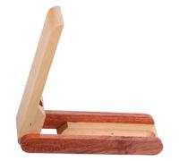 COHEALI Wooden Pen Box with Flip Design, Classical Elegance and Artistic Colour Blocking, Timeless Solid Wood Pen Display Case Suitable for Study and Business Desk Organisation