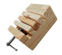 COHEALI Woodworking Wooden Clamp Vise Medium Size for Seal Stone and Metal Carving Suitable for Artists and Professional Carvers