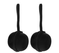 COHEALI Yoyo Ball Carrying Case 2pcs Eva Black Portable Storage