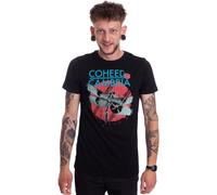 Coheed & Cambria Men's Dragonfly Cotton T-Shirt in Black | Size: Small Coheed & Cambria Black S