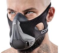 coher Training Mask Workout Breathing Mask for Men and Women - Adjustable Resistance Levels - Increase Lung Capacity and Endurance - Ideal for Jogging, Sports, Cycling, Fitness