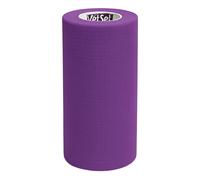 Cohesive Bandage for Horses, Dogs & Pets | Self-Adherent Veterinary Wrap 10cm x 4.5m | Purple WrapTec | Elastic Support & Wound Dressing Fixation | Single Roll by VetSet