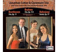COHLER/CLAREMONT TRIO - Jonathan Cohler And Claremont Trio: Beethoven: Trio, Op. 11/...