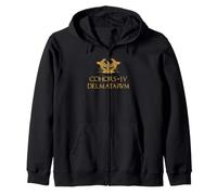 Cohors IV Delmatarum Roman Empire Unit Zip Hoodie