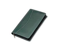 COI Green Leatherette Expandable Document Holder