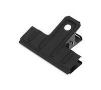 Coideal Large Bull Paper Clips, 10 Pack 3 Inch Long Big Metal Binder Paper Clip Thickened Clamps for Office (Black)