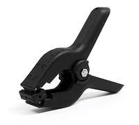 Coideal Plastic Nylon Spring Clamps - 12 Pack Heavy-Duty Photography Backdrops Clips for Studio Backgrounds Woodworking (115 mm, Black)