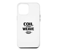 Coil and Weave Wire Wrapping Jewelry Maker Shirt Case for iPhone 12 Pro Max
