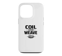 Coil and Weave Wire Wrapping Jewelry Maker Shirt Case for iPhone 13 Pro