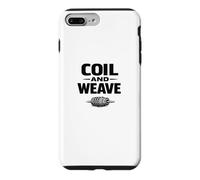 Coil and Weave Wire Wrapping Jewelry Maker Shirt Case for iPhone 7 Plus/8 Plus