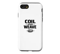 Coil and Weave Wire Wrapping Jewelry Maker Shirt Case for iPhone SE (2020) / 7/8