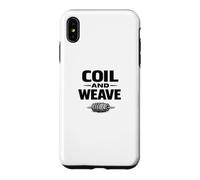 Coil and Weave Wire Wrapping Jewelry Maker Shirt Case for iPhone XS Max