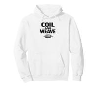 Coil and Weave Wire Wrapping Jewelry Maker Shirt Pullover Hoodie