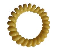 Coil Chew Bracelet, Stretchy Spiral Chewelry Sensory Discreet Chewlery for Adults Teens or Kids, Autism Chew ADHD, Stim Chew Bite or Fidget Chewy Aids Help Concentration Biting (Bright Yellow)