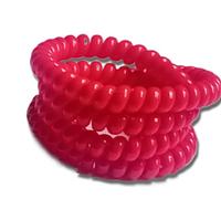 Coil Chew Necklace,Spiral Chewelry Sensory Discreet Chewlery for Adults or Kids, Autism Chew ADHD, Stim Chew Bite or Fidget Chewy Aids Help Concentration Biting (Radiant Red)