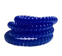 Coil Chew Necklace,Spiral Chewelry Sensory Discreet Chewlery for Adults or Kids, Autism Chew ADHD, Stim Chew Bite or Fidget Chewy Aids Help Concentration Biting (Navy Blue)