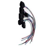 Coil Connector Harness Compatible With A4 1997-2002 For A6 2000-2004 Ignition Coil Wiring Connector Harness Plug Pigtail Wires Waterproof Electrical 1J0973724(6 pieces)