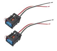 Coil Connector Harness Compatible With For Fusion 2002-2012 2 Pcs 3 Pin Ignition Coil Connector Waterproof Harness Plug Assembly Replacement