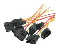 Coil Connector Harness Compatible With Kangoo For Express 2001-2015 10 Pcs Wire Plug Ignition Coil Harness Female Pigtail Repair Kit Assembly 8200765882