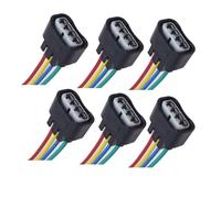 Coil Connector Harness Compatible With Lexus For Hs250h Ignition Coil Harness Plug Connector Wires Waterproof Female Pigtail Repair Set 90980-11885(6 Pieces)