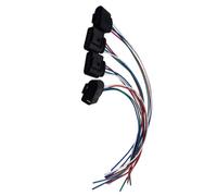 Coil Connector Harness Compatible With Q7 2007-2009 For TT 2000-2006 Ignition Coil Connector Harness Plug Pigtail Waterproof Electrical Replacement 1J0973724