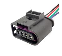 Coil Connector Harness Compatible With VW 4 Wire Ignition Coil Connector Plug Wire Wiring Pigtail Waterproof Electrical Assembly Replacement 4D0971994