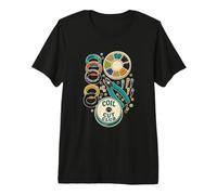 Coil Cut Club Wire Jewelry Beads Flush Cutters Premium T-Shirt
