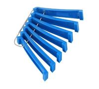 Coil Fin Comb 7 Piece AC Fin Repair Brush Set Straightener Maintenance Tool | Evaporator Condenser Commercial Appliance Home Automotive HVAC System Repair Cleaning Restore