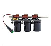 Coil Gun Kit - High Voltage Integration Electromagnetic Gun Multi-Stage DIY Physics Experiment Teaching Model