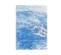 Coil Horizontal Line Student Homework Creative Simple Personality Notebook -B5 Moonlight Tide