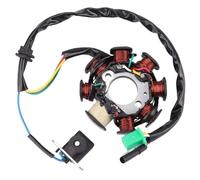 Coil Ignition Motorcycle Stator Ignition Coil Magneto 8 Coils For GY6 49cc 50cc 110cc 125cc 150cc 139QMB 147QMD 152QMI 157QMJ Scooter Moped