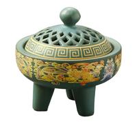 Coil Incense Burner - Backflow Creative Coil Holder,Desktop Aromatherapy Ornament, Portable Censer for Outdoor Indoor Camping Living Room Spa Environment